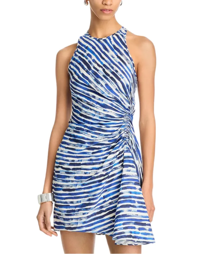 Rue Dress - Navy Stripe
