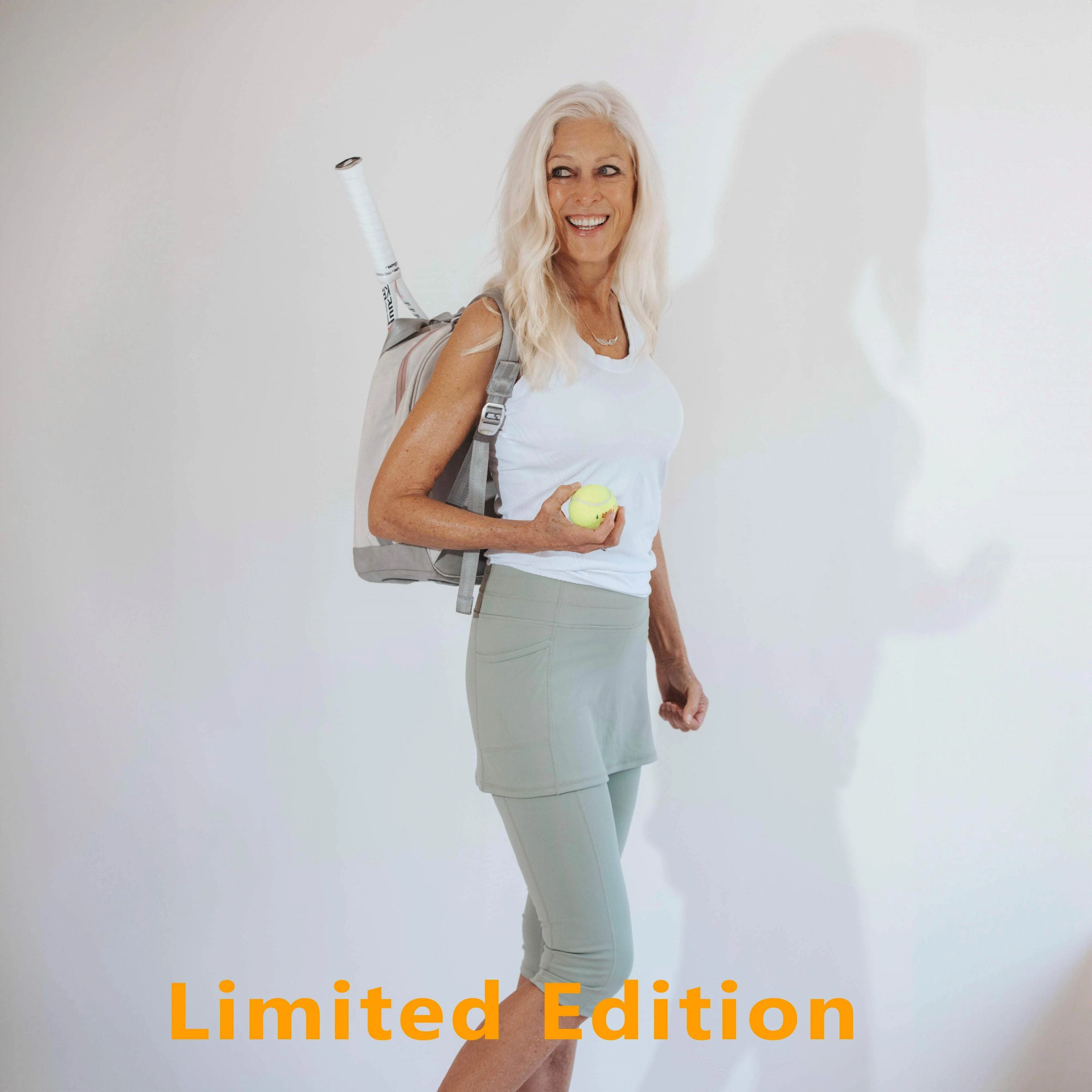 Sage Skirted Capris Leggings
