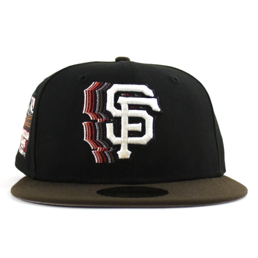 San Francisco Giants 2007 All Star Game New Era 59Fifty Fitted Hat (Black Walnut Gray Under Brim)