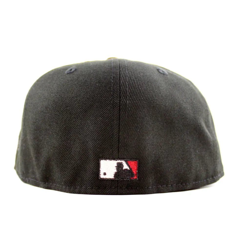 San Francisco Giants 2007 All Star Game New Era 59Fifty Fitted Hat (Black Walnut Gray Under Brim)