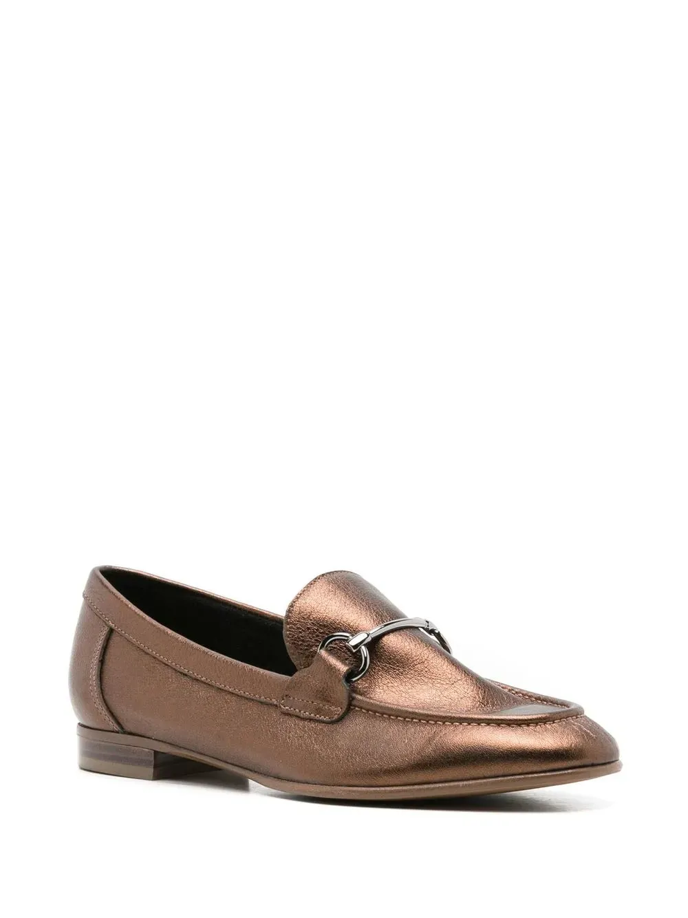 Sarah Chofakian Siena Oxford metallic loafers