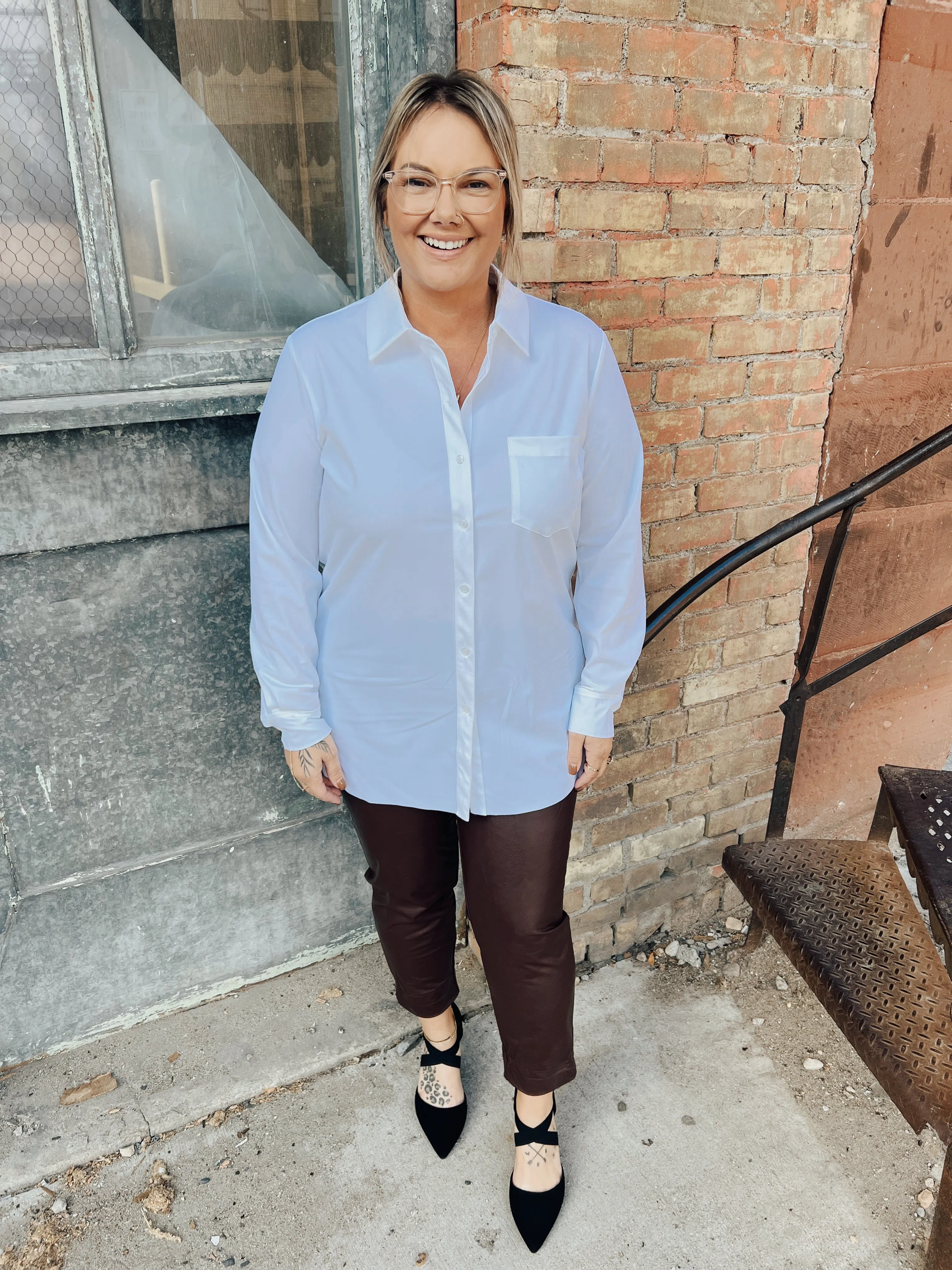 Schiffer Button Down by Lysse