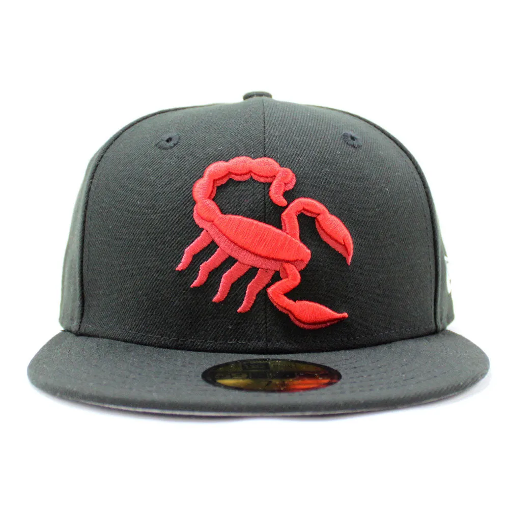 Scottsdale Scorpions 59Fifty New Era Fitted Hat (Black Gray Under Brim)