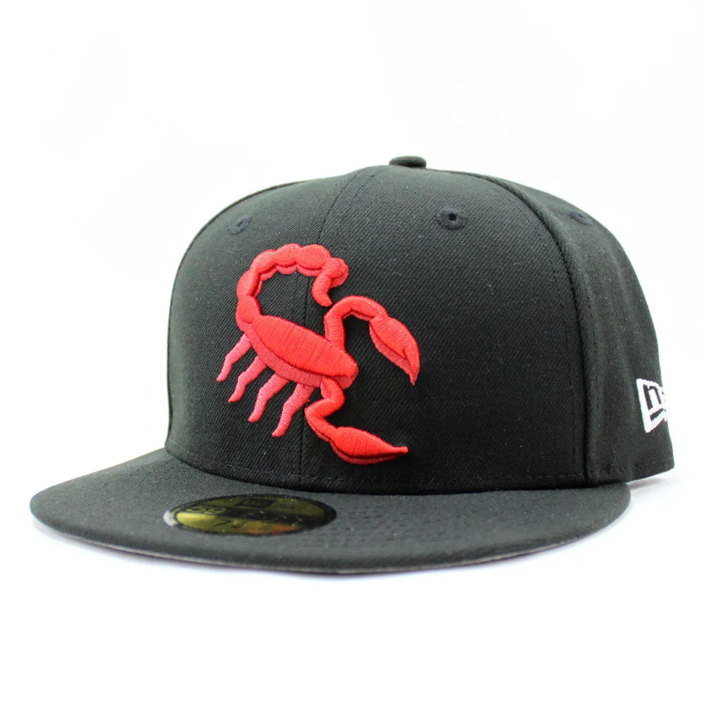 Scottsdale Scorpions 59Fifty New Era Fitted Hat (Black Gray Under Brim)