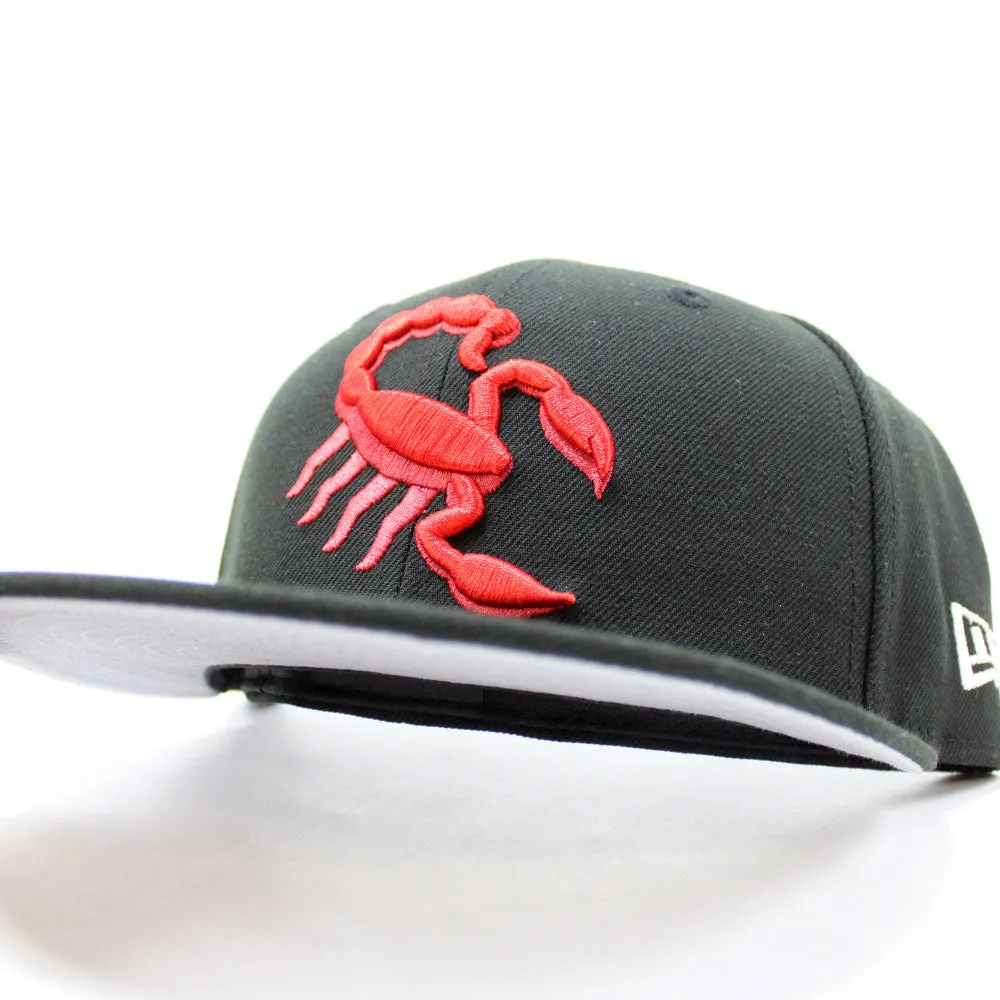 Scottsdale Scorpions 59Fifty New Era Fitted Hat (Black Gray Under Brim)