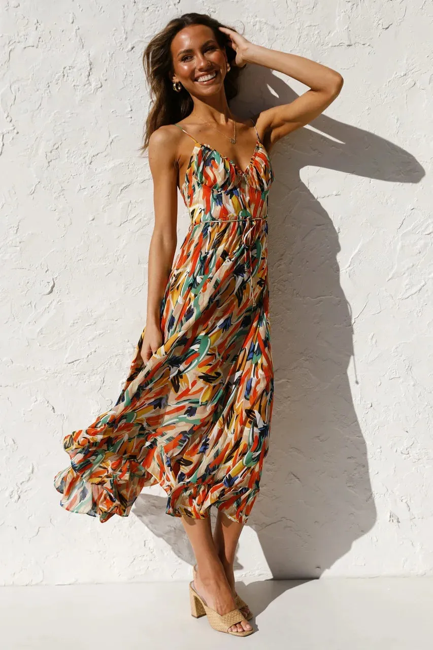Serene - Printed Dress