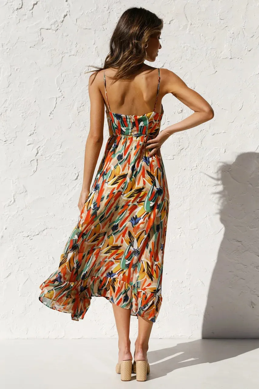 Serene - Printed Dress