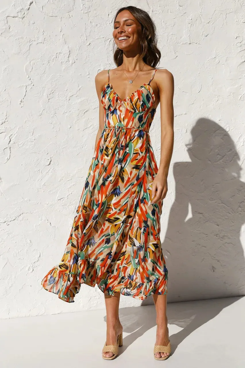 Serene - Printed Dress