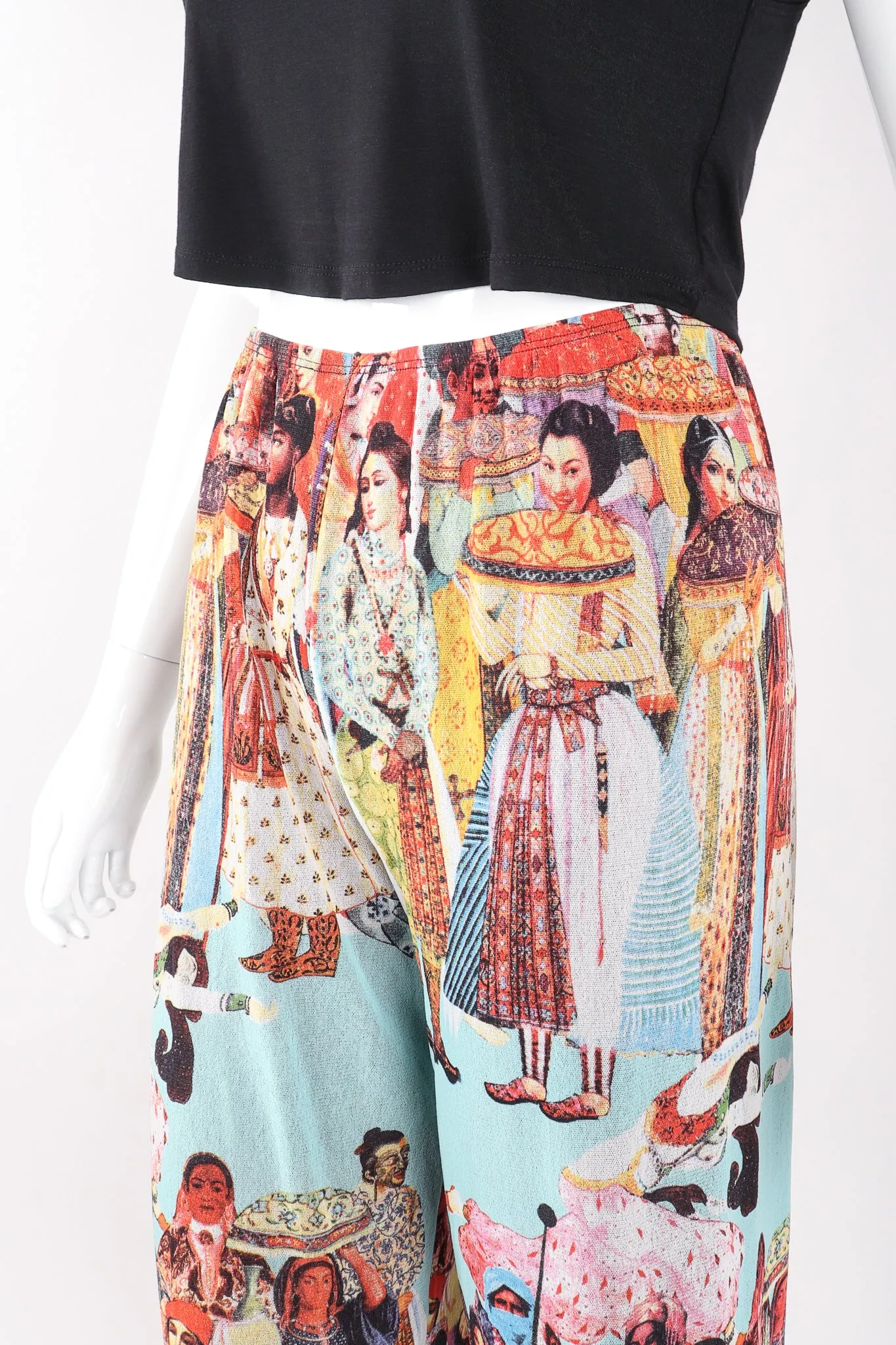 Soleil Mesh Bollywood Pant