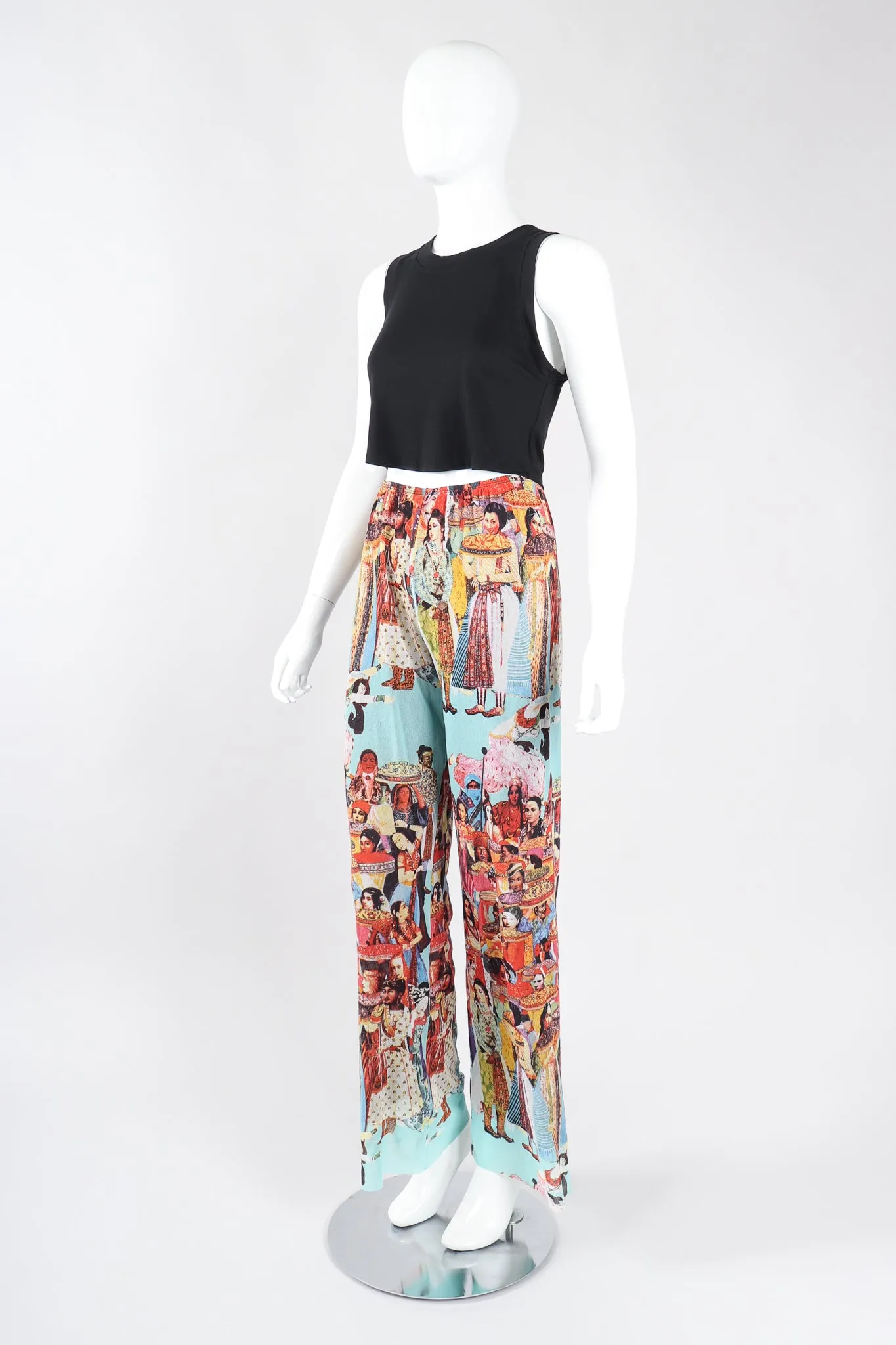 Soleil Mesh Bollywood Pant