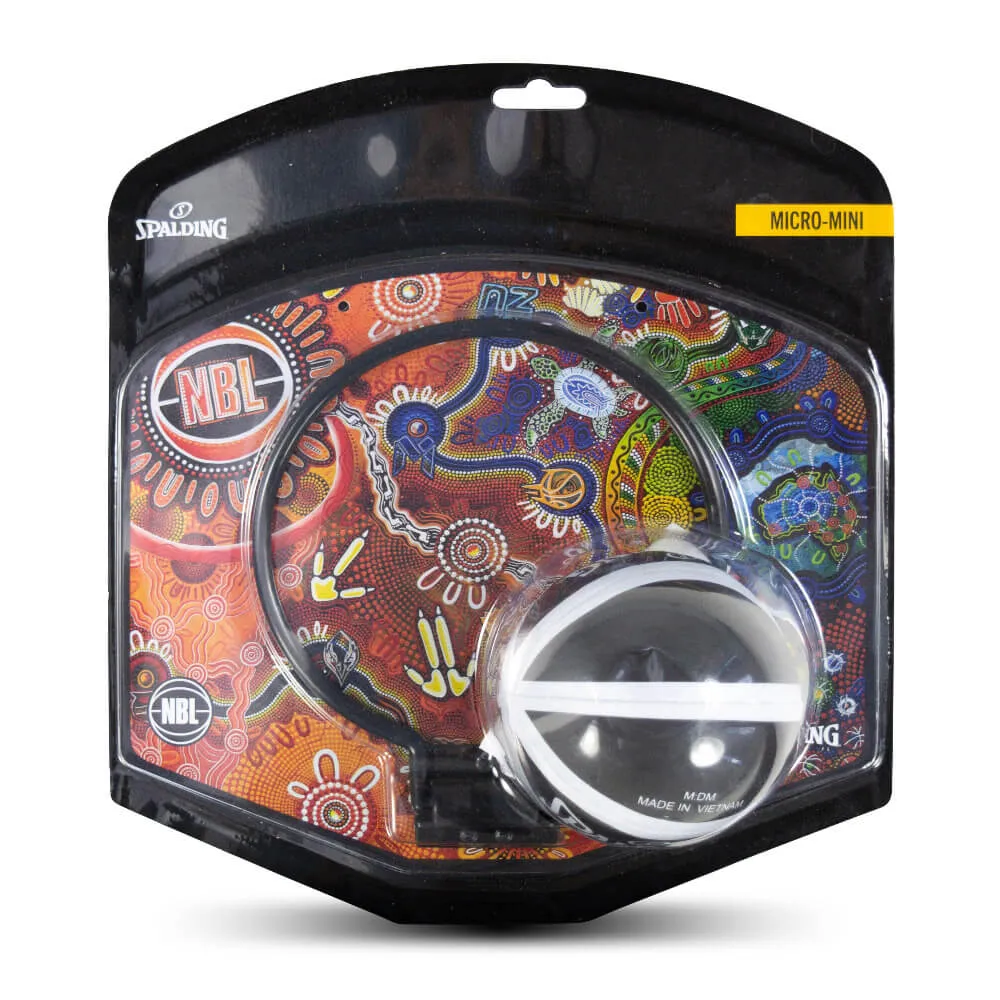 SPALDING INDIGENOUS BASKETBALL BACKBOARD MINI NBL