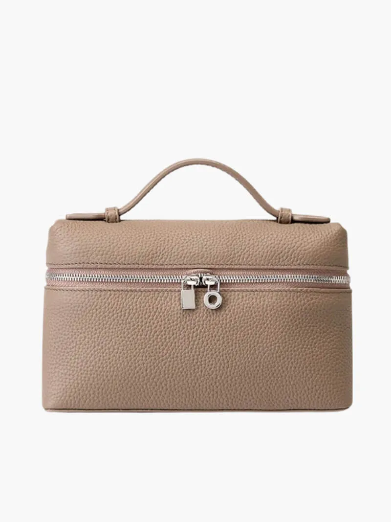 Structured Top Handle Handbag