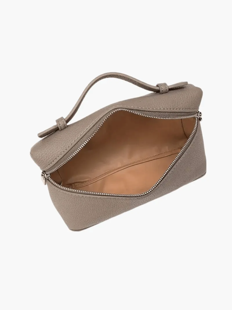 Structured Top Handle Handbag
