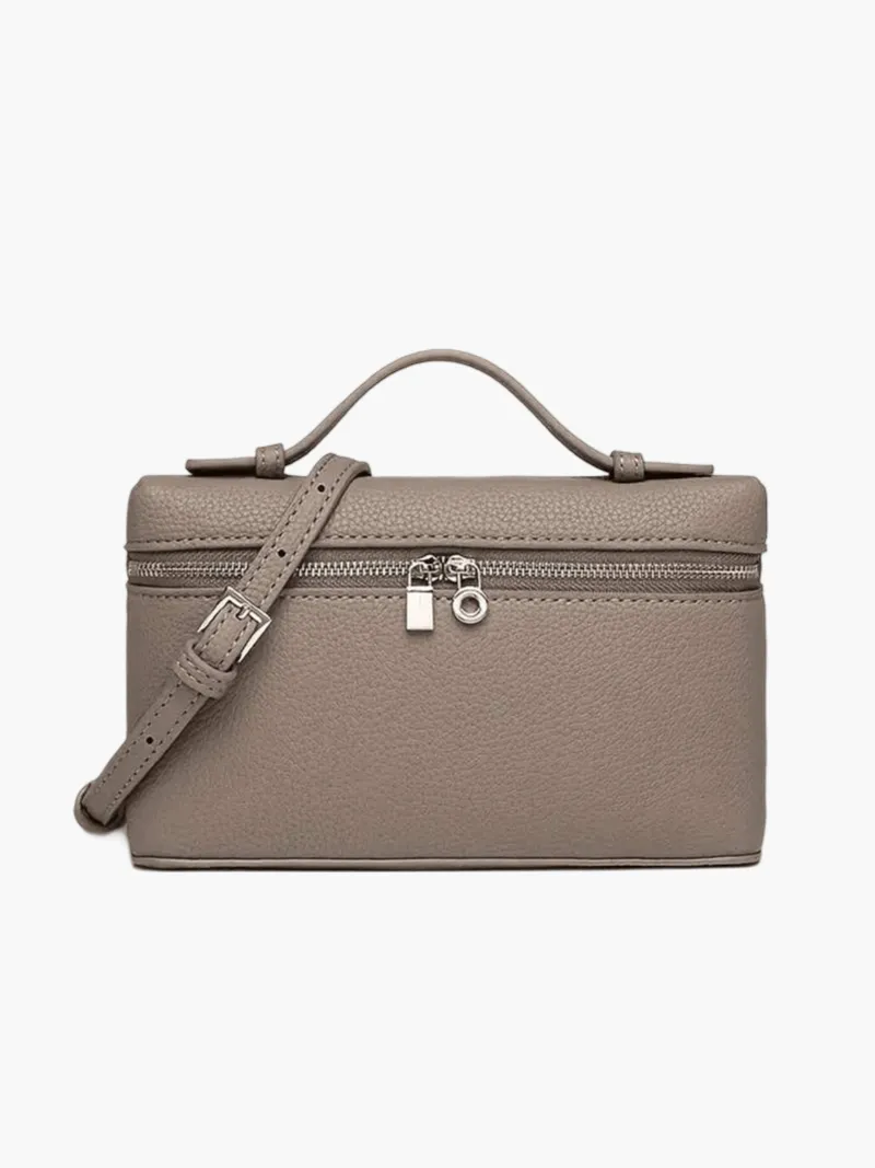 Structured Top Handle Handbag