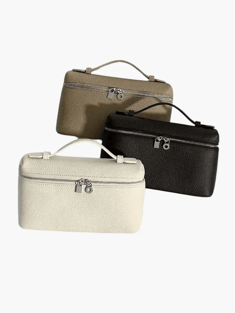 Structured Top Handle Handbag