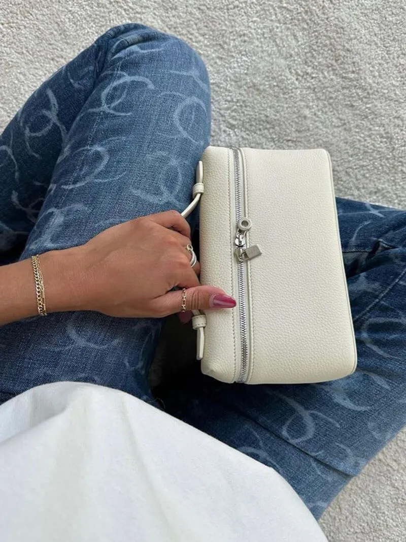 Structured Top Handle Handbag