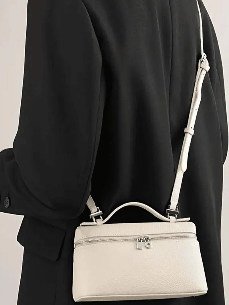 Structured Top Handle Handbag