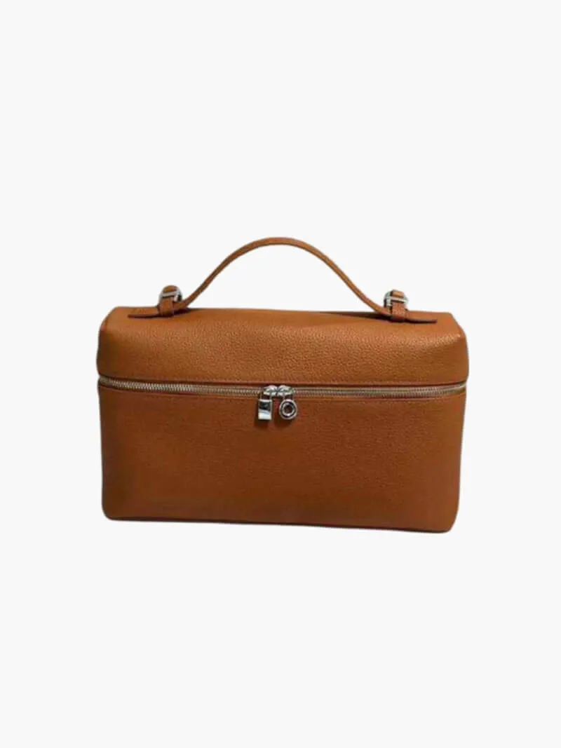 Structured Top Handle Handbag