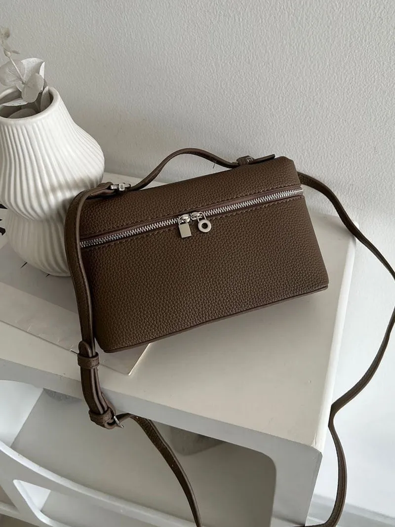 Structured Top Handle Handbag