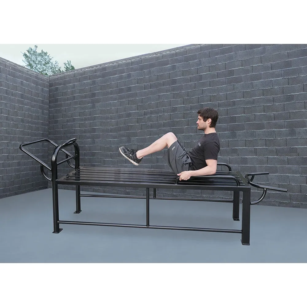 SuperMAX Extreme Duty Bench 10 Station