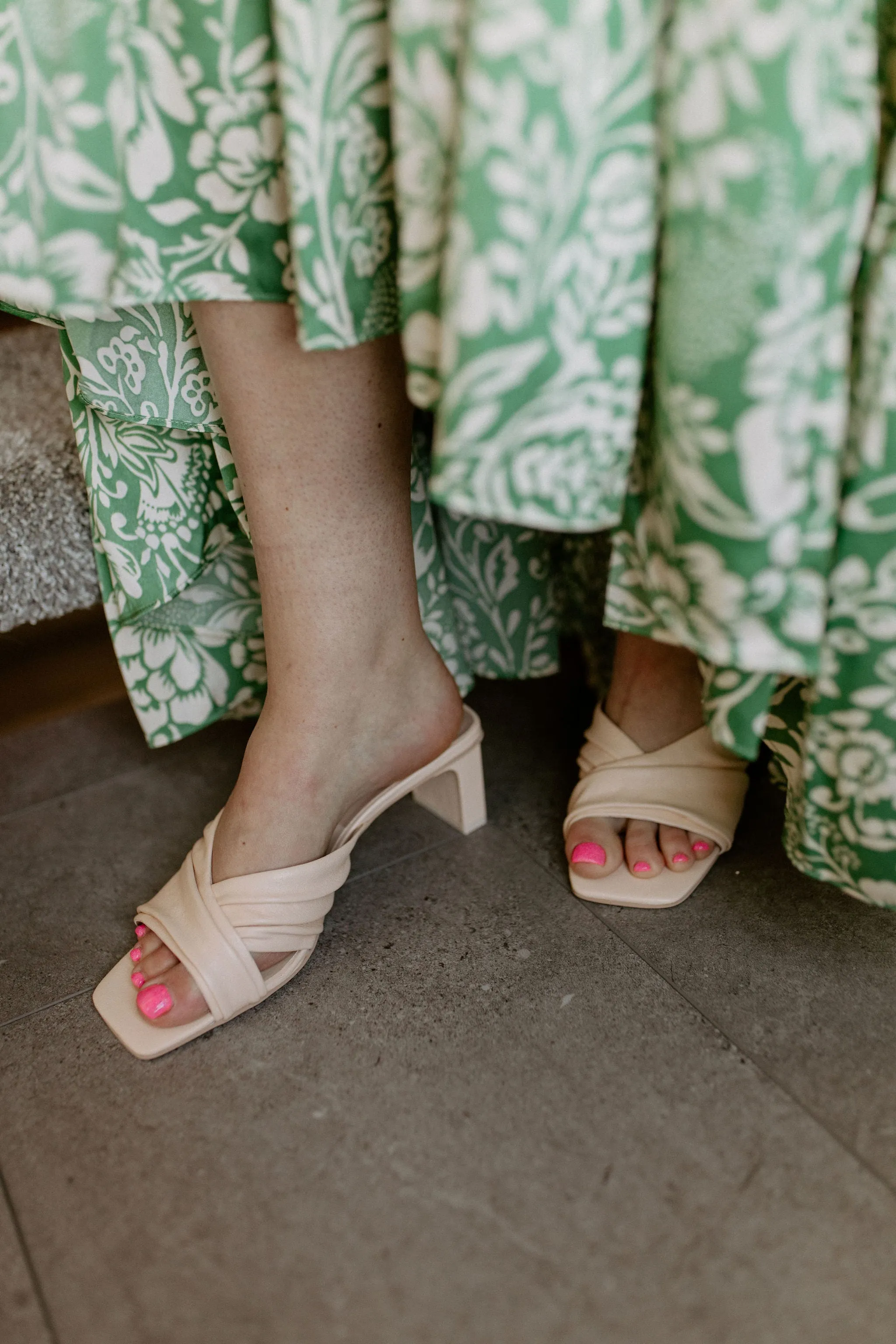 The Carlan Heels by Dolce Vita - Bone Leather