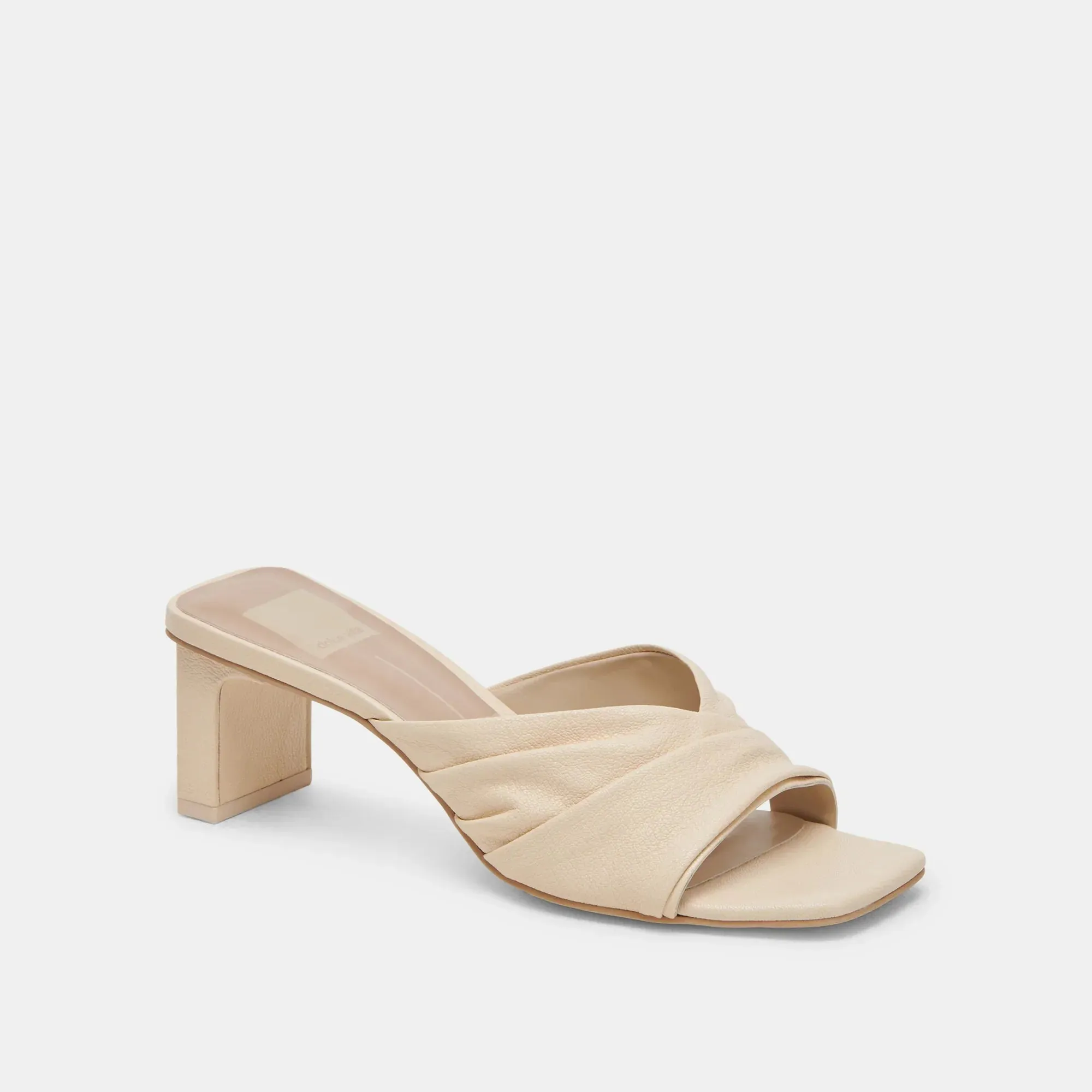 The Carlan Heels by Dolce Vita - Bone Leather