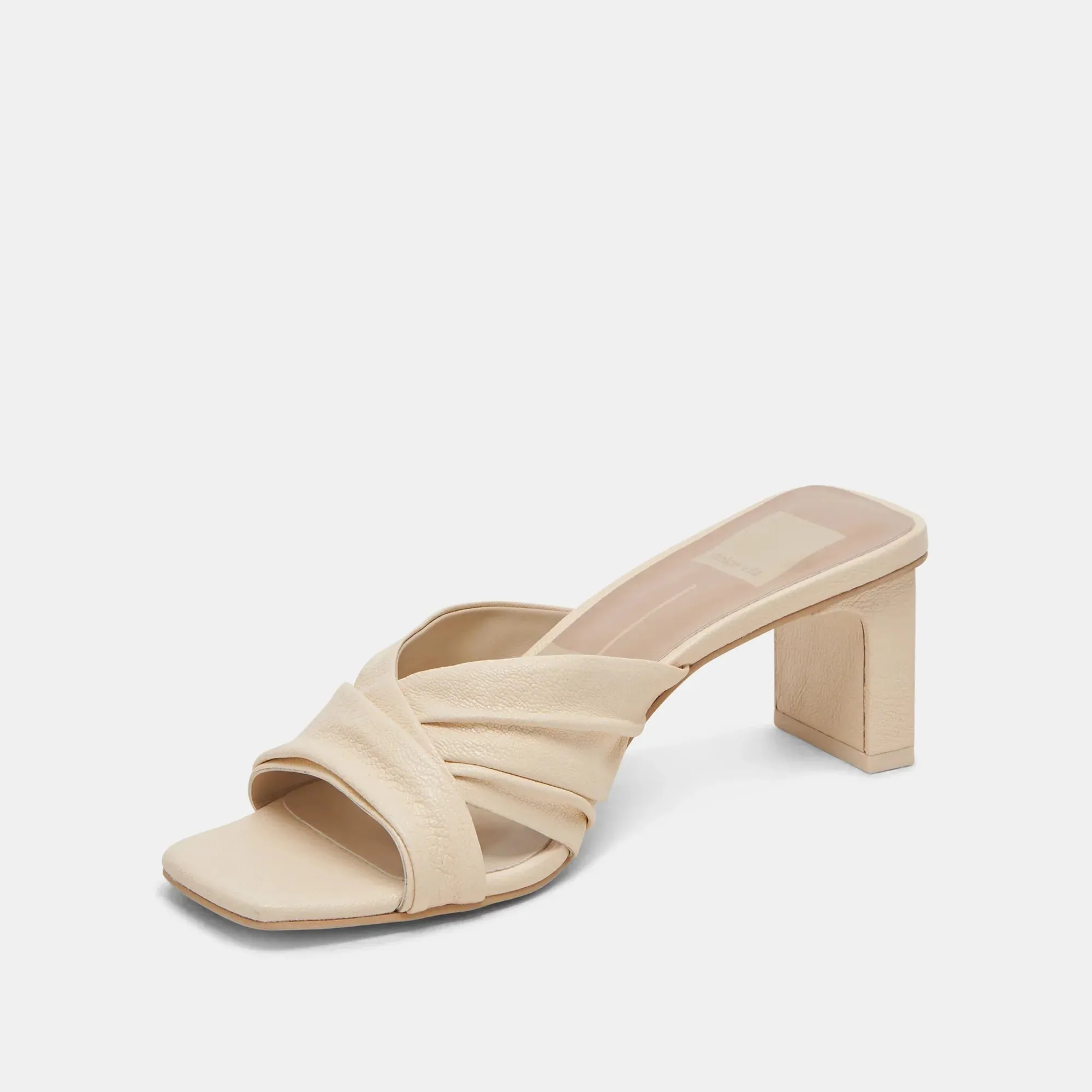 The Carlan Heels by Dolce Vita - Bone Leather