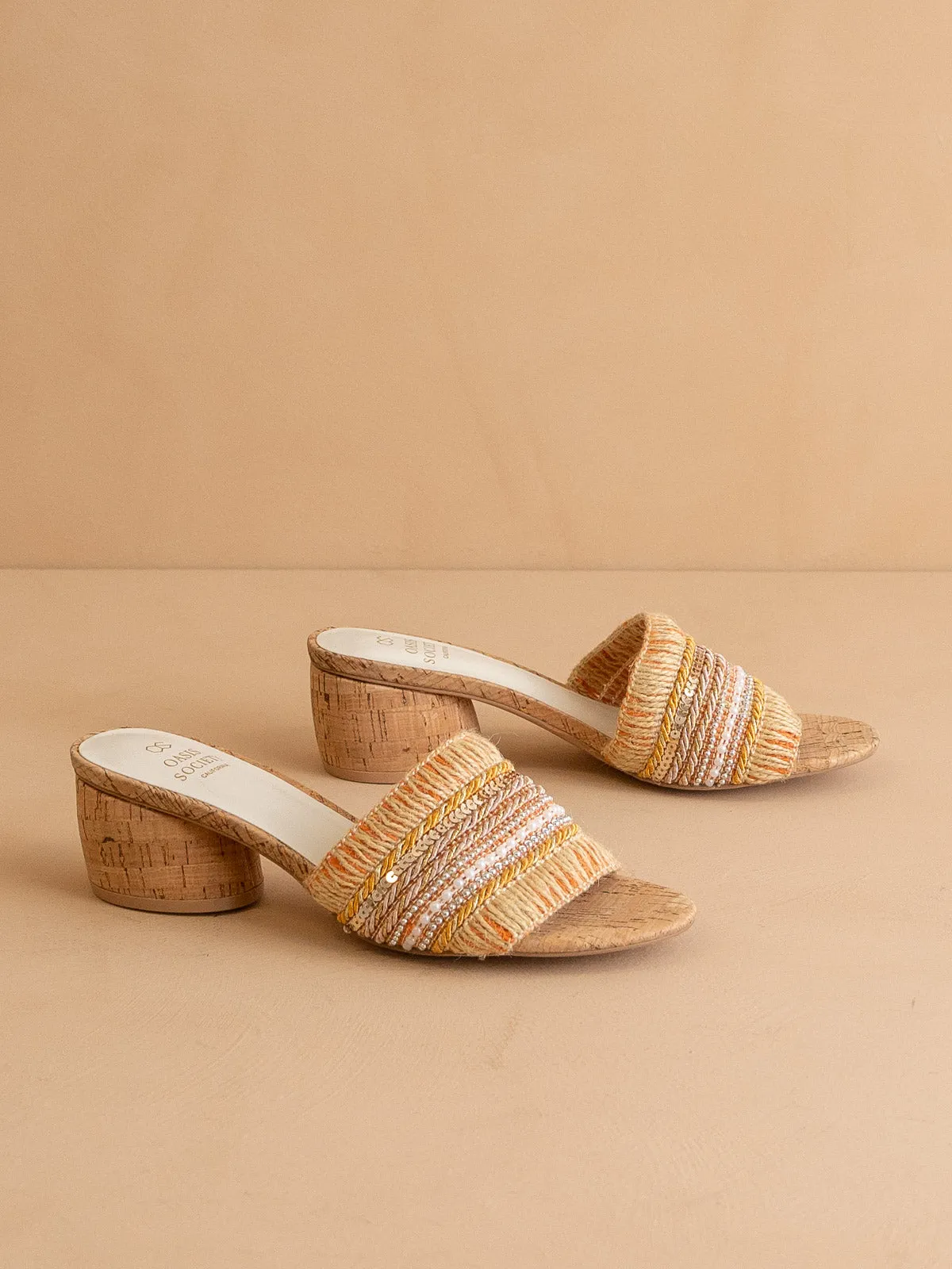 The Tulum | Orange Versatile Vacation Sandal