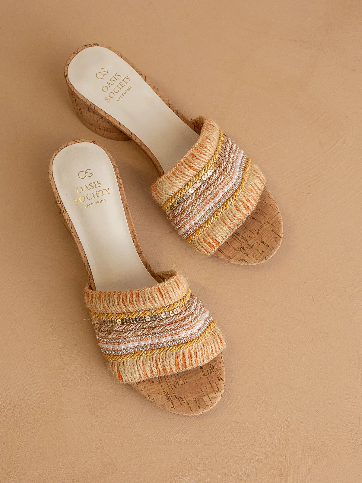 The Tulum | Orange Versatile Vacation Sandal