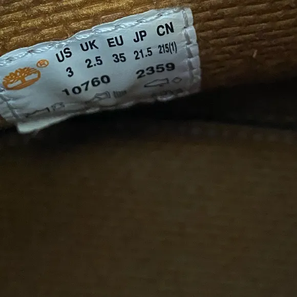 Timberland boots Kids - SZ 3 Y