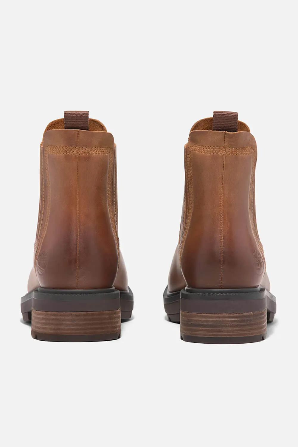 Timberland Brimfield Mid Chelsea Booties for Women in Brown Full-Grain | TB0A2PBBEM4