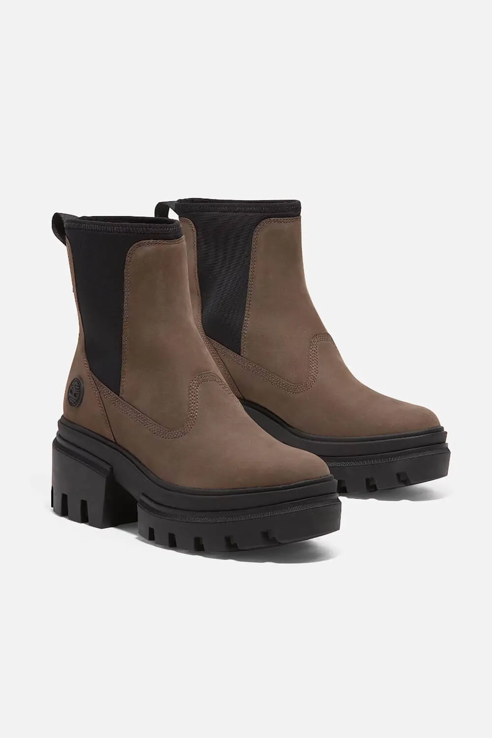 Timberland Everleigh Mid Chelsea Boots for Women in Medium Brown | TB0A2EQUEM5