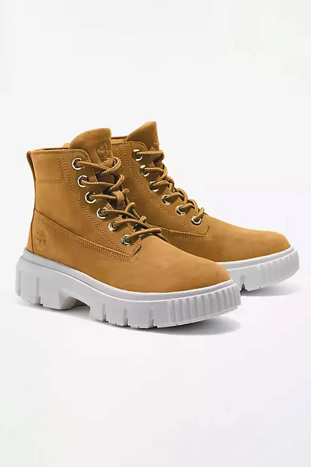 Timberland Greyfield Leather Booties for Women in Brown | TB0A5P2D231