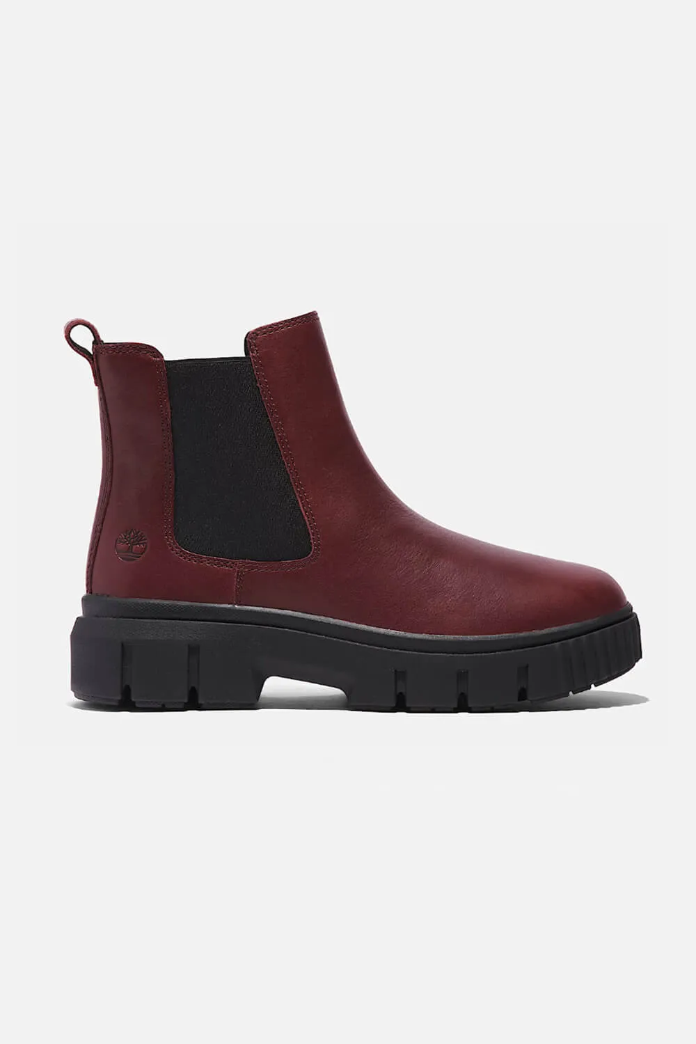 Timberland Greyfield Mid Booties for Women in Dark Port | TB0A2QHQC60