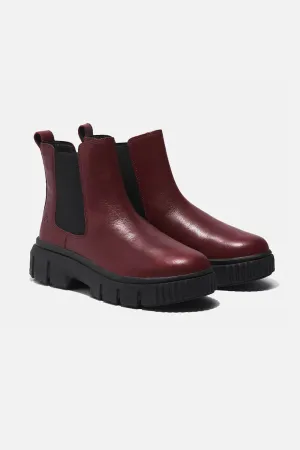 Timberland Greyfield Mid Booties for Women in Dark Port | TB0A2QHQC60