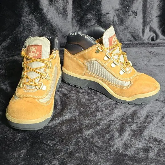 Timberland Kids SIZE‎ 12.5 ~Field Scuff Proof Boots Wheat 15745 !