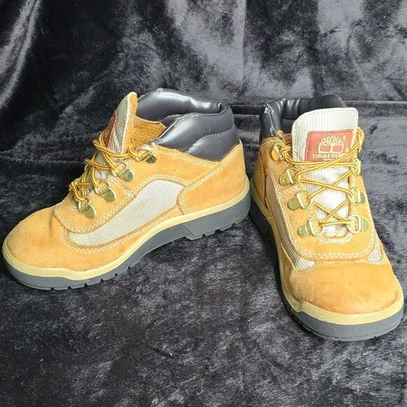Timberland Kids SIZE‎ 12.5 ~Field Scuff Proof Boots Wheat 15745 !