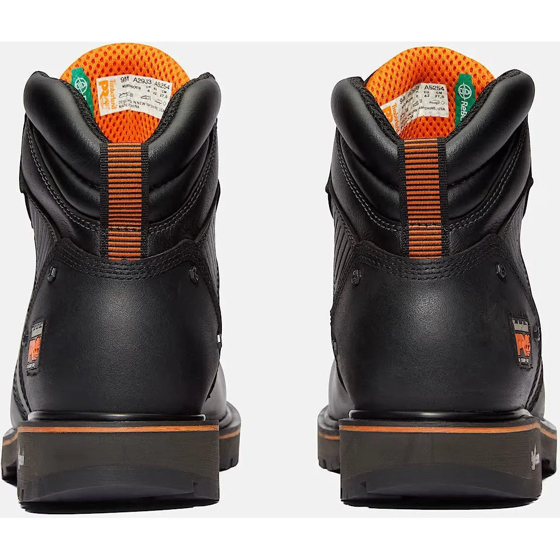 Timberland Pro Men's Ballast 6" Composite Toe Work Boot- Black- TB1A29J3001