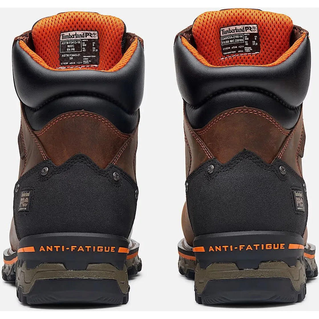 Timberland Pro Men's BOA Boondock 6" Comp Toe WP Work Boot-Brown - TB0A66KYEM4