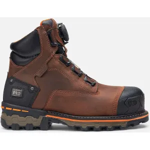 Timberland Pro Men's BOA Boondock 6" Comp Toe WP Work Boot-Brown - TB0A66KYEM4