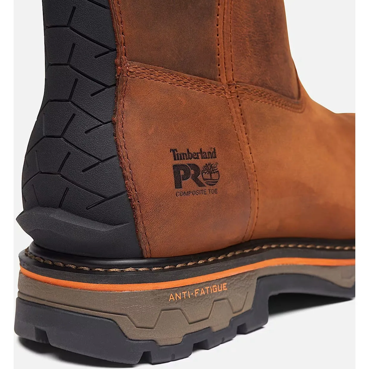 Timberland Pro Men's BOA True Grit WP Pull-On Work Boot -Brown- TB0A66JQEM4