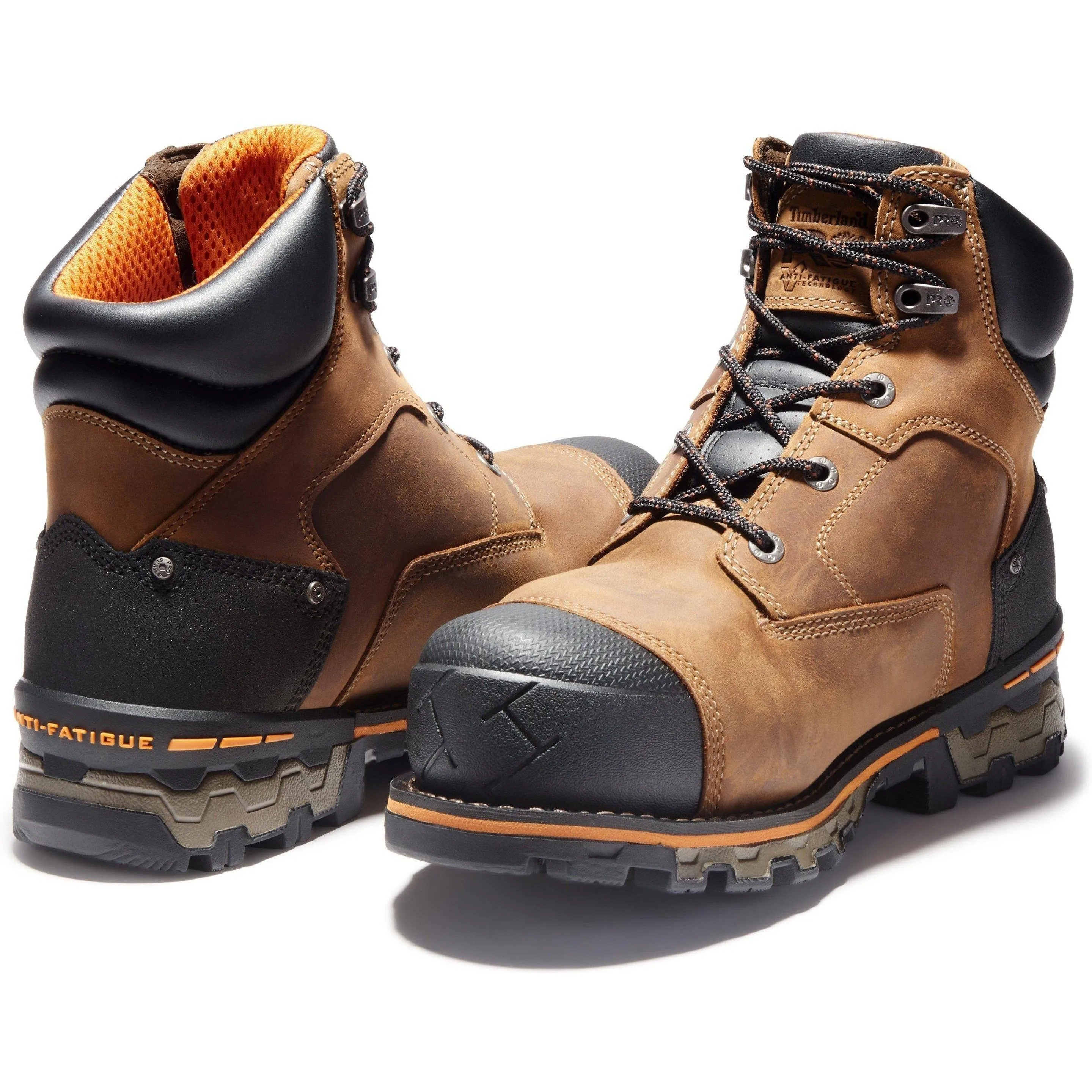 Timberland PRO Men's Boondock 6" Soft Toe Work Boot Brown TB192673214