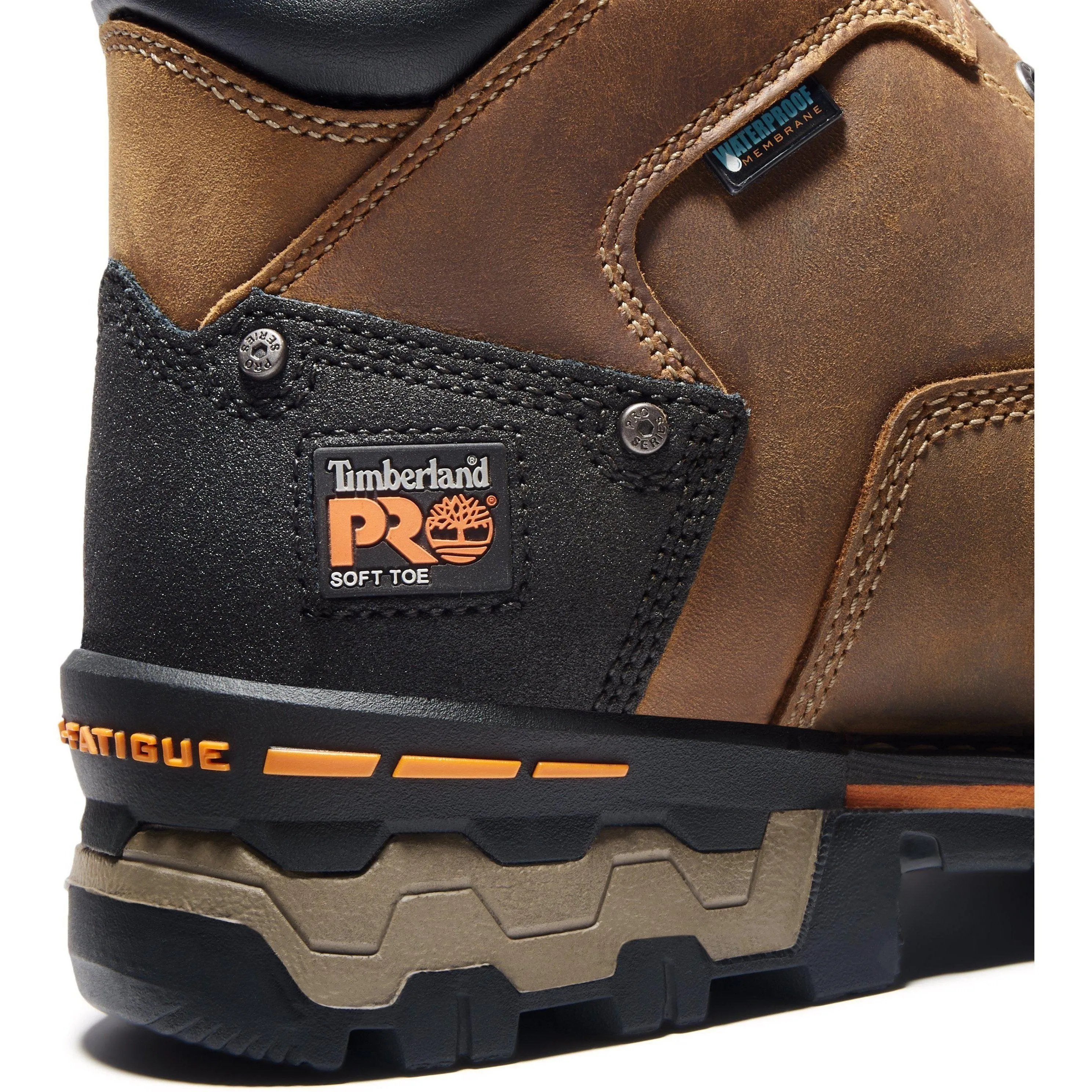 Timberland PRO Men's Boondock 6" Soft Toe Work Boot Brown TB192673214