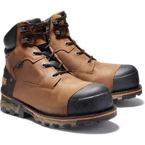 Timberland PRO Men's Boondock 6" Soft Toe Work Boot Brown TB192673214