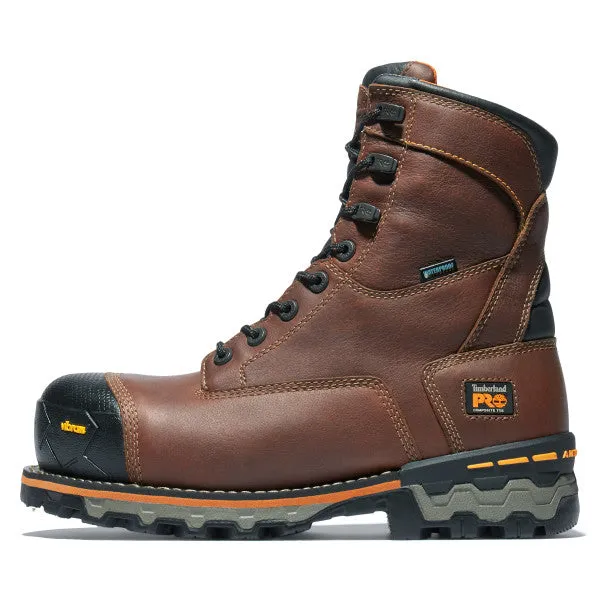 Timberland Pro Men's Boondock 8" Comp Toe WP Work Boot -Brown- TB189646214