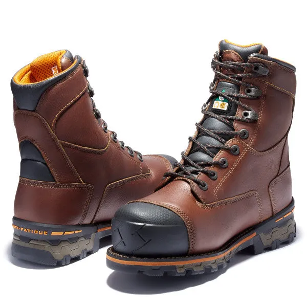 Timberland Pro Men's Boondock 8" Comp Toe WP Work Boot -Brown- TB189646214