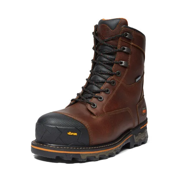 Timberland Pro Men's Boondock 8" Comp Toe WP Work Boot -Brown- TB189646214