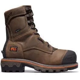Timberland Pro Men's Boondock Logger Comp Toe WP Work Boot- Brown- TB1A29G9214