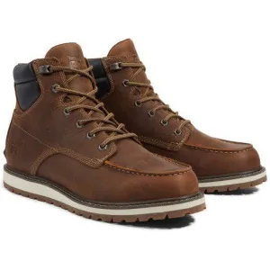 Timberland Pro Men's Irvine 6" Soft Toe Wedge Work Boot- Brown- TB1A42TY214