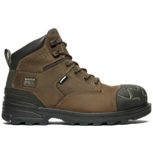 Timberland Pro Men's Magnitude 6" Comp Toe WP Work Boot- Coffee- TB1A5QFJ214